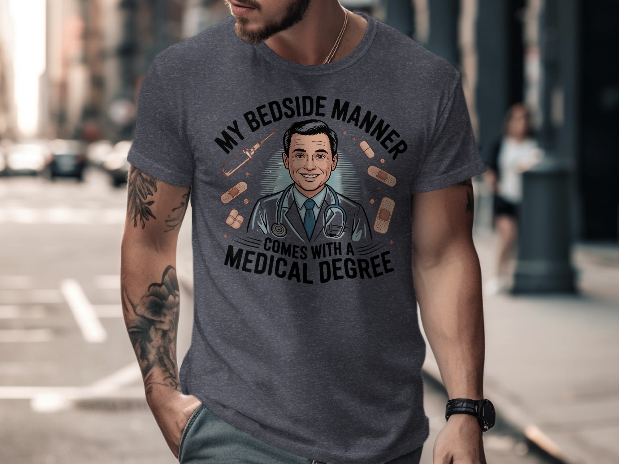 My Bedside Manner Medical Degree T-shirt product type