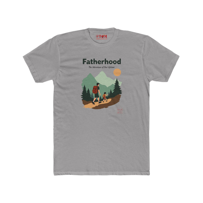 Fatherhood Adventure T Shirt – Dad & Son Hiking Gift
