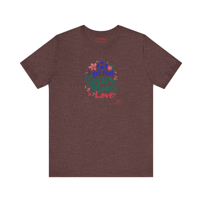 Trendy Soccer Mom Love T-Shirt