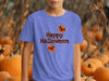 Happy Halloween Shirt with Cute Pumpkin Design product type