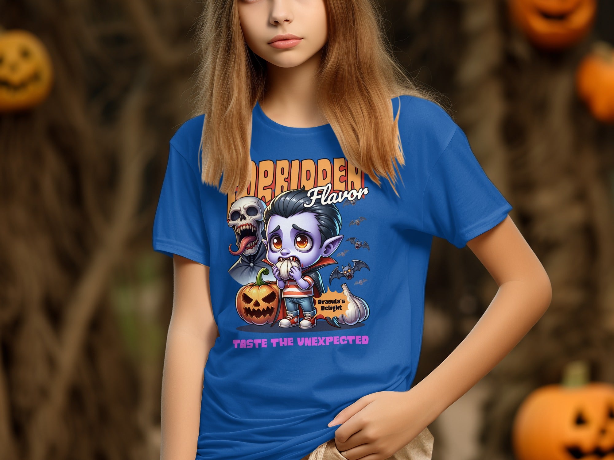 Cute Vampire Halloween Youth T-shirt product type
