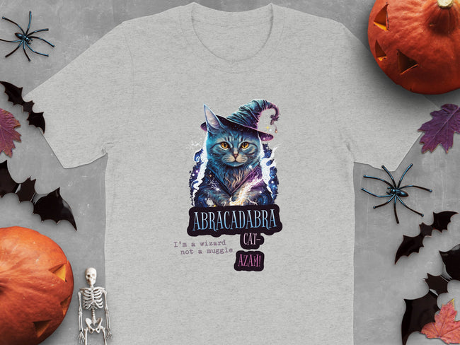 Abracadabra Wizard Cat Halloween T-shirt product