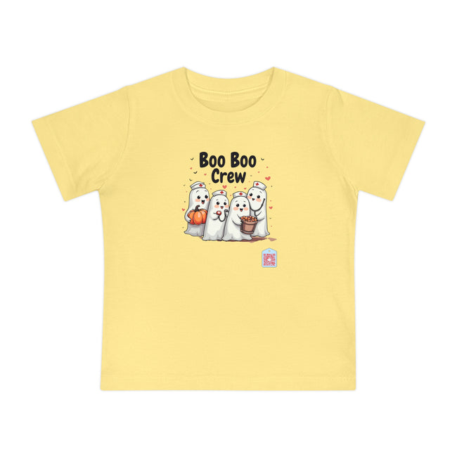 Baby T-Shirt Cute Boo Boo Nurse Ghosts Crew for Halloween