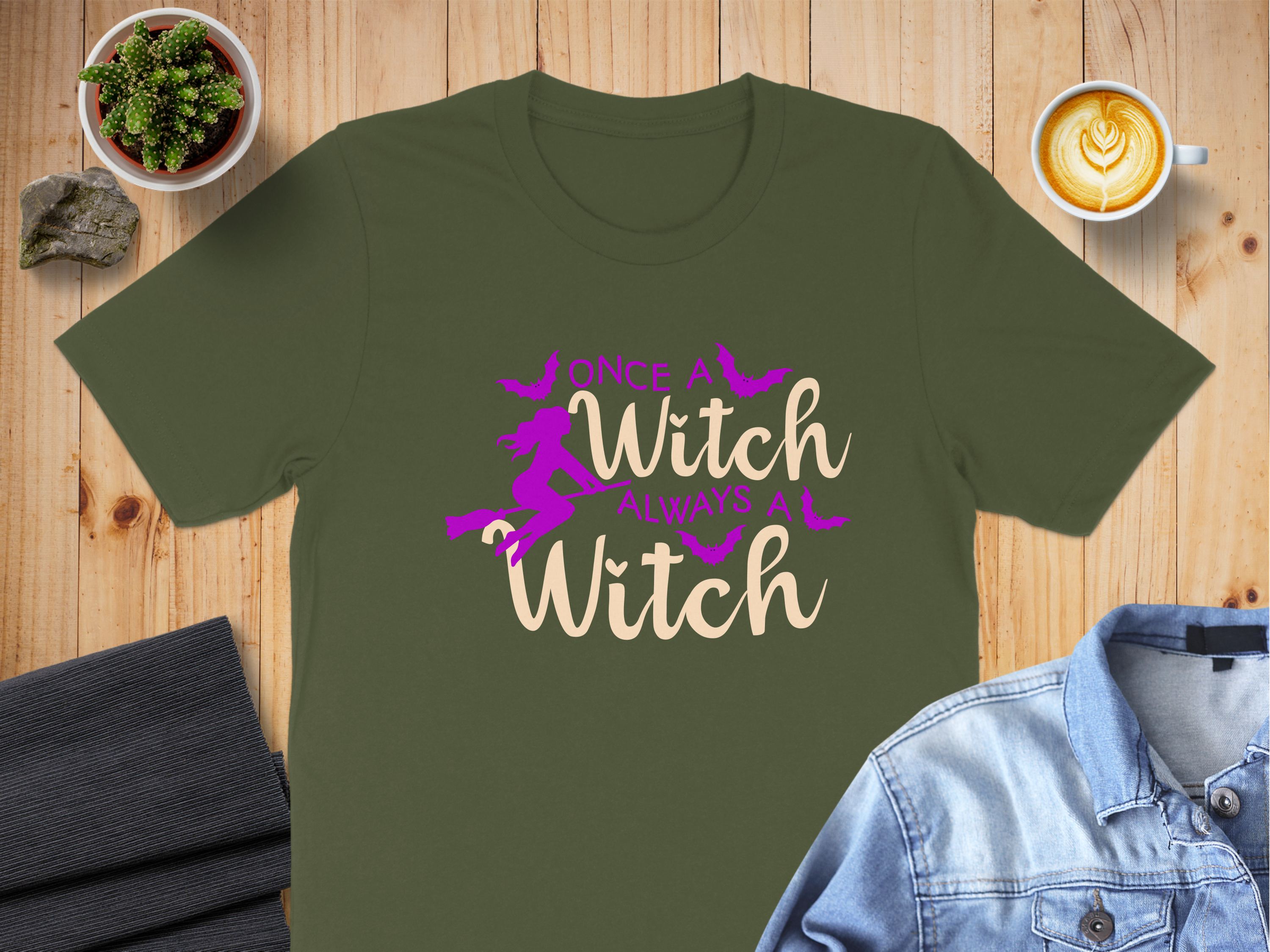 Once A Witch Always A Witch Graphic Tee product