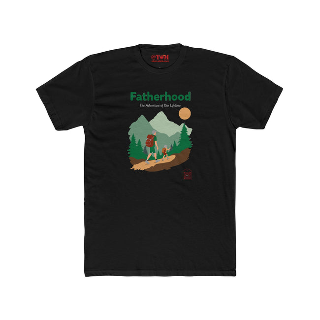 Fatherhood Adventure T Shirt – Dad & Son Hiking Gift