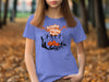 Fright Night Fun Halloween Blue Graphic Tee product