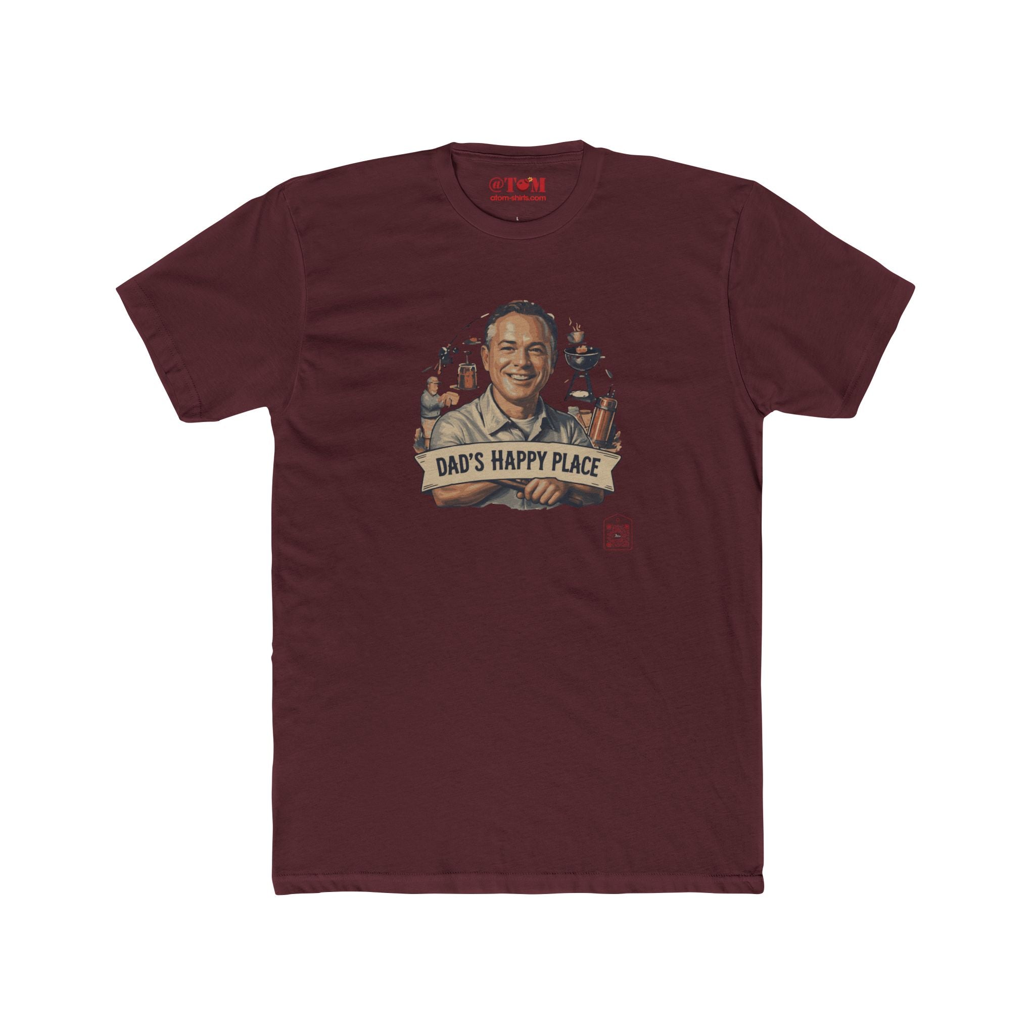 Father's Day Gift T Shirt – Fishing & Grilling Dad Tee