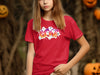 Spooky Ghost Halloween Graphic Design T-shirt product