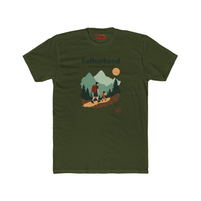 Fatherhood Adventure T Shirt – Dad & Son Hiking Gift