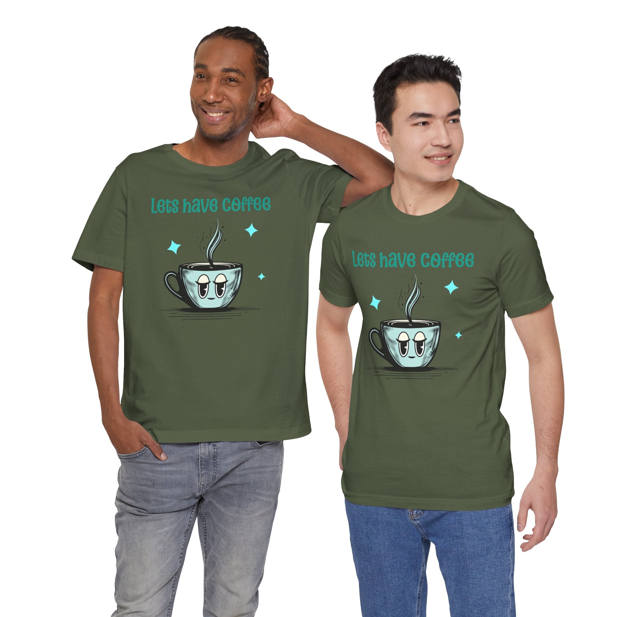 Let's Have Coffee Graphic Tee