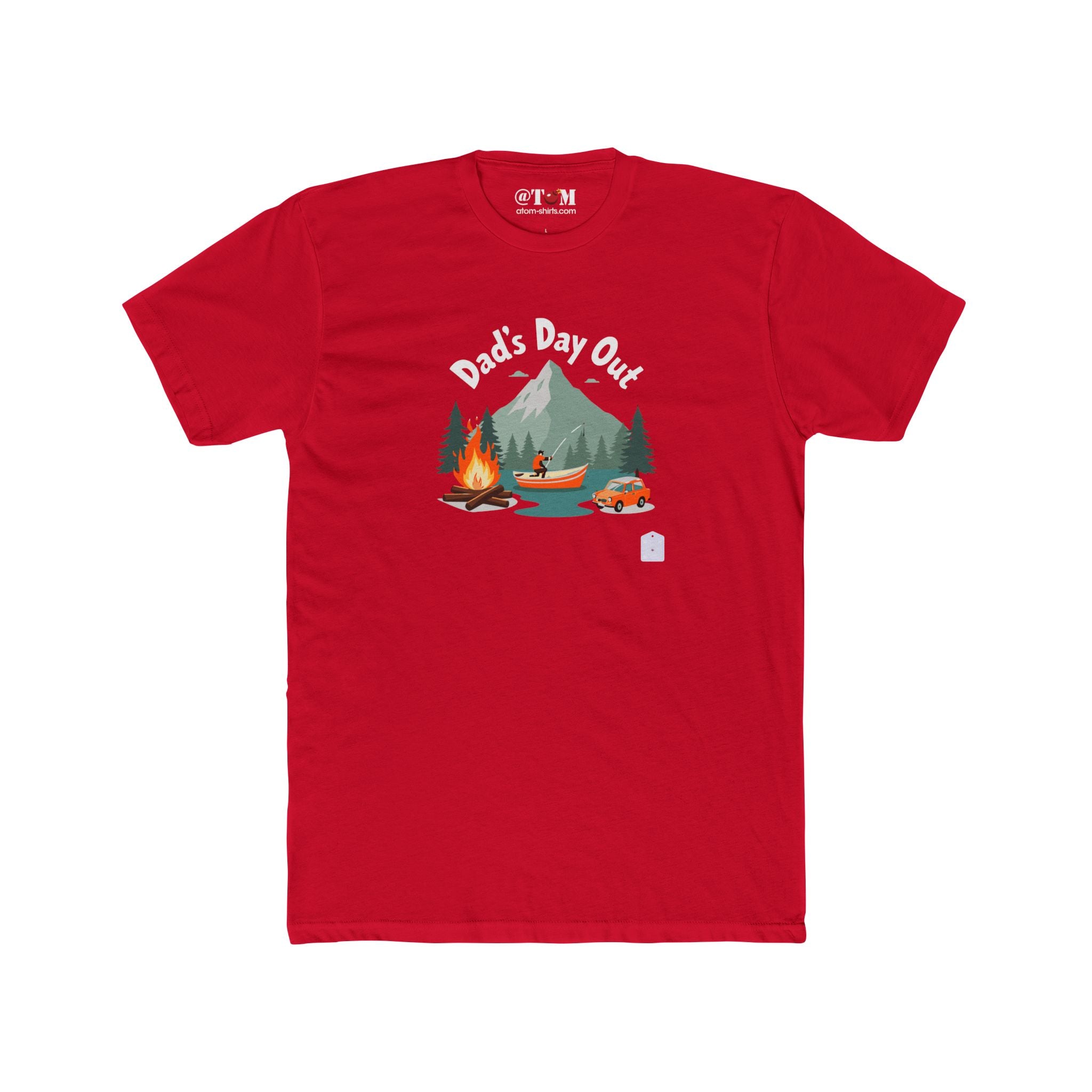 Outdoor Dad T Shirt – Adventure Camping & Fishing Tee