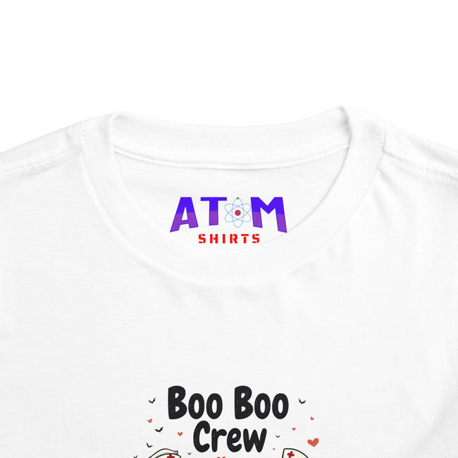 Toddler Tee - Boo Boo Crew of Nurse Ghosts Design