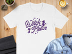 Witch Please Graphic Witch and Cat T-shirt product type