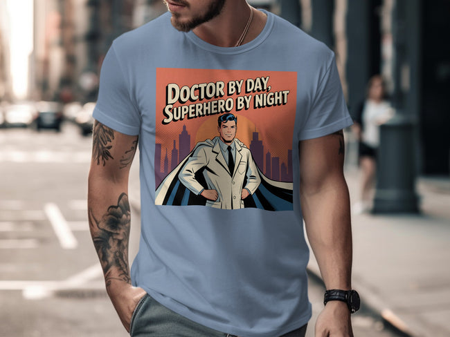 Doctor By Day Superhero By Night Graphic Tee product