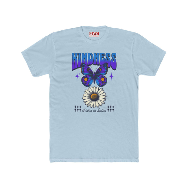 Kindness T-shirt with Butterfly and Daisy Design
