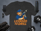 Licensed to Drill Graphic Printed T-Shirt product type