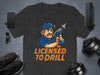 Licensed to Drill Graphic Printed T-Shirt product type