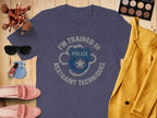I'm Trained in Restraint Techniques Police T-shirt product
