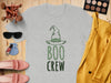Boo Crew Witch Hat Themed Halloween Shirt product