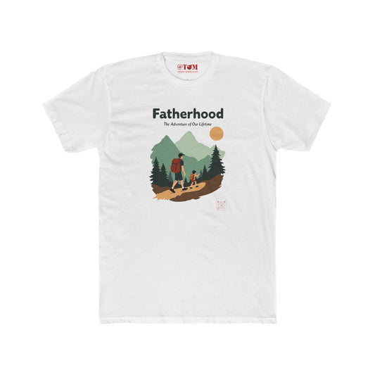 Fatherhood Adventure T Shirt – Dad & Son Hiking Gift