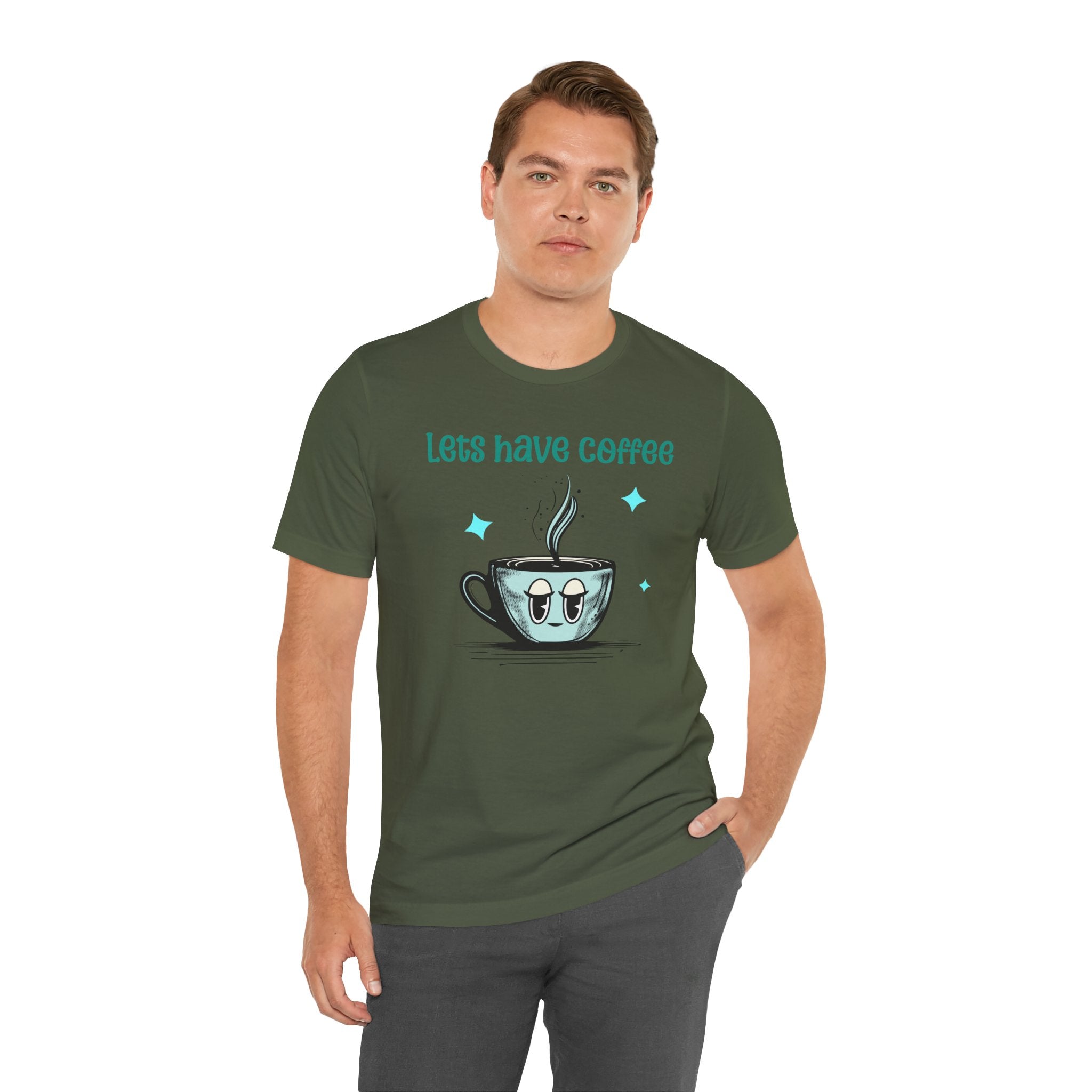 Let's Have Coffee Graphic Tee