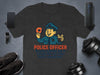 Police Officer Donut Shop Humorous T Shirt product