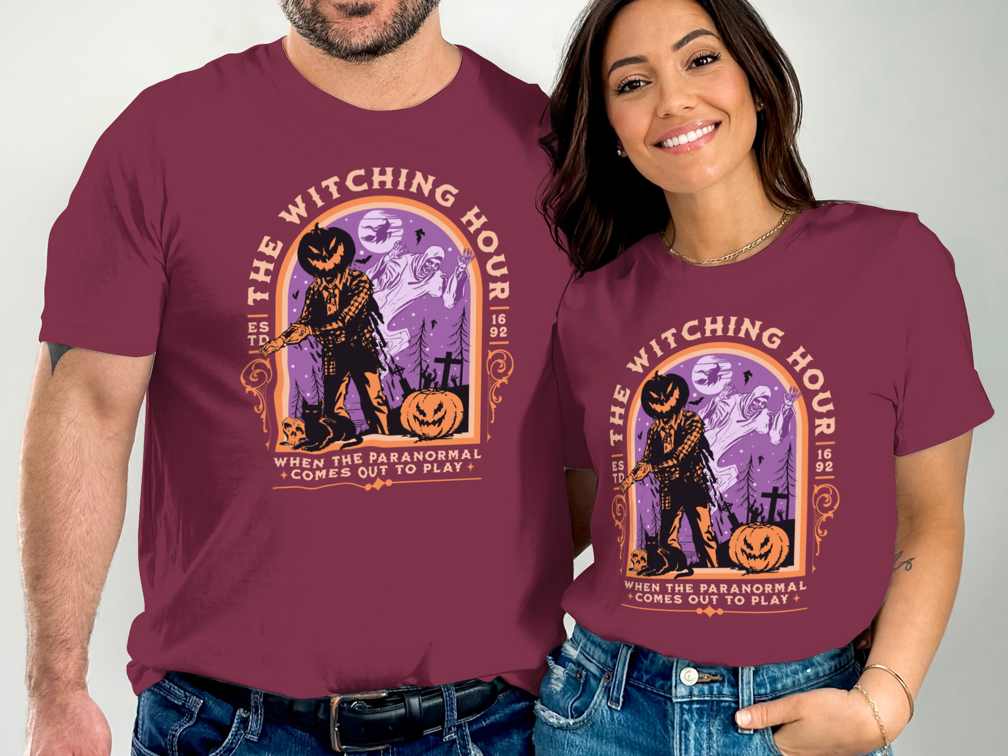 The Witching Hour Halloween Unisex T-shirt product type