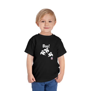 Cute Halloween Ghosts and Boo Text Funny Spooky T-Shirt