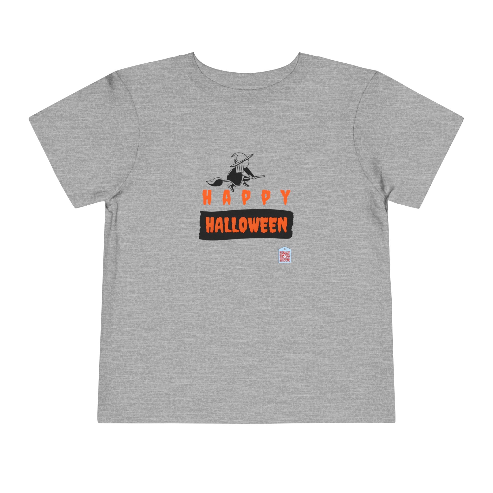 Happy Halloween with Flying Witch Halloween Graphic T-Shirt
