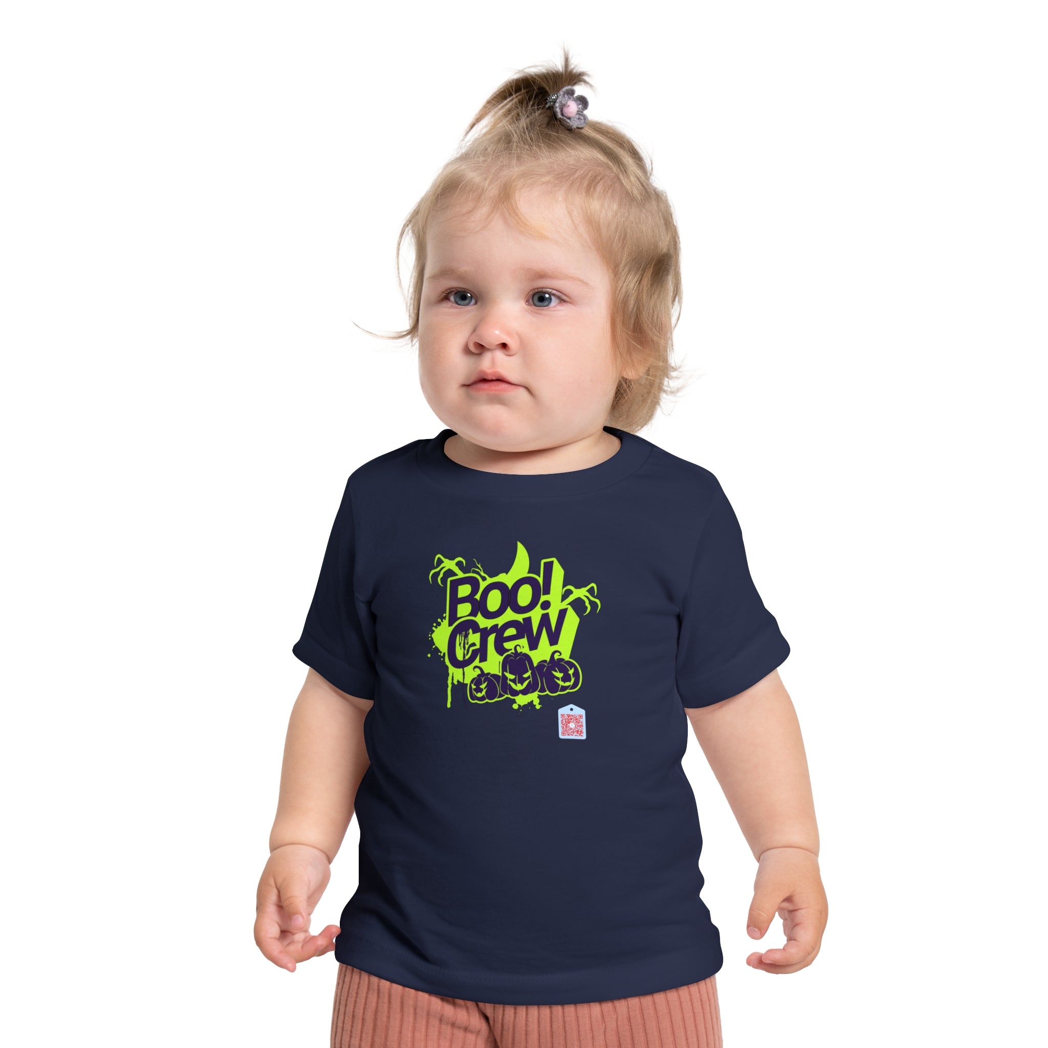 Baby T-Shirt Cute Boo Crew for Halloween