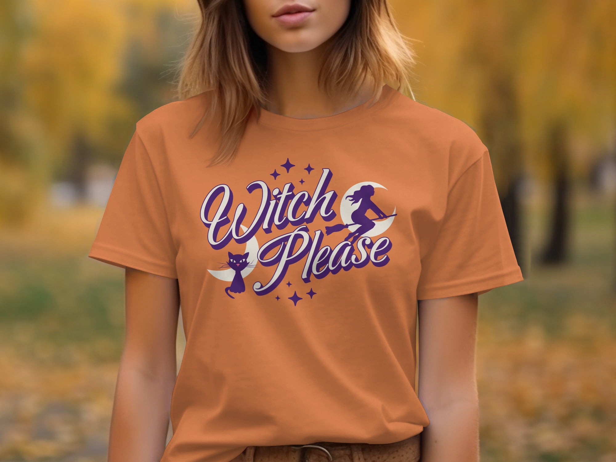 Witch Please Graphic Tee Halloween Themed Shirt product type