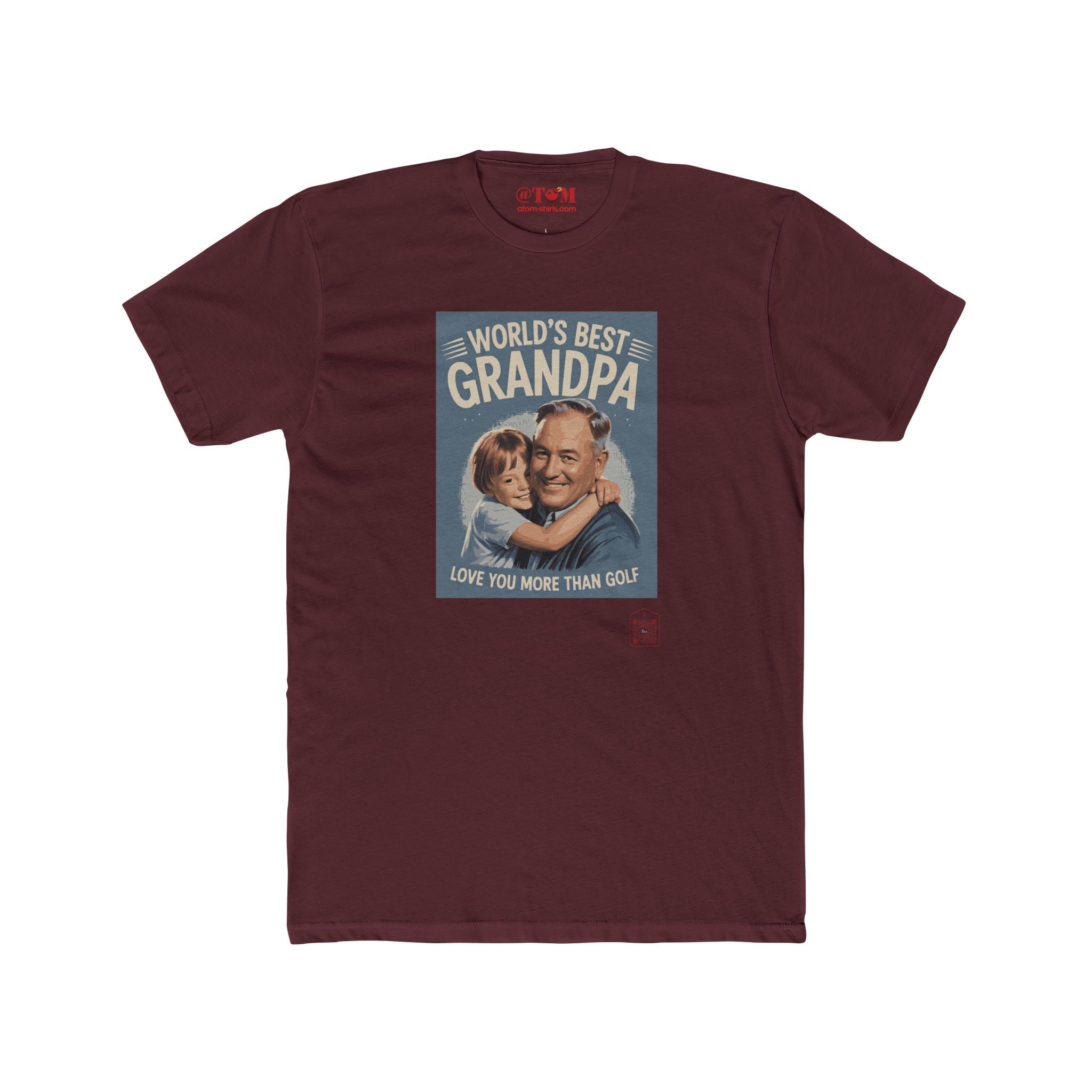 World's Best Grandpa T-Shirt – Heartfelt Golf & Family Gift