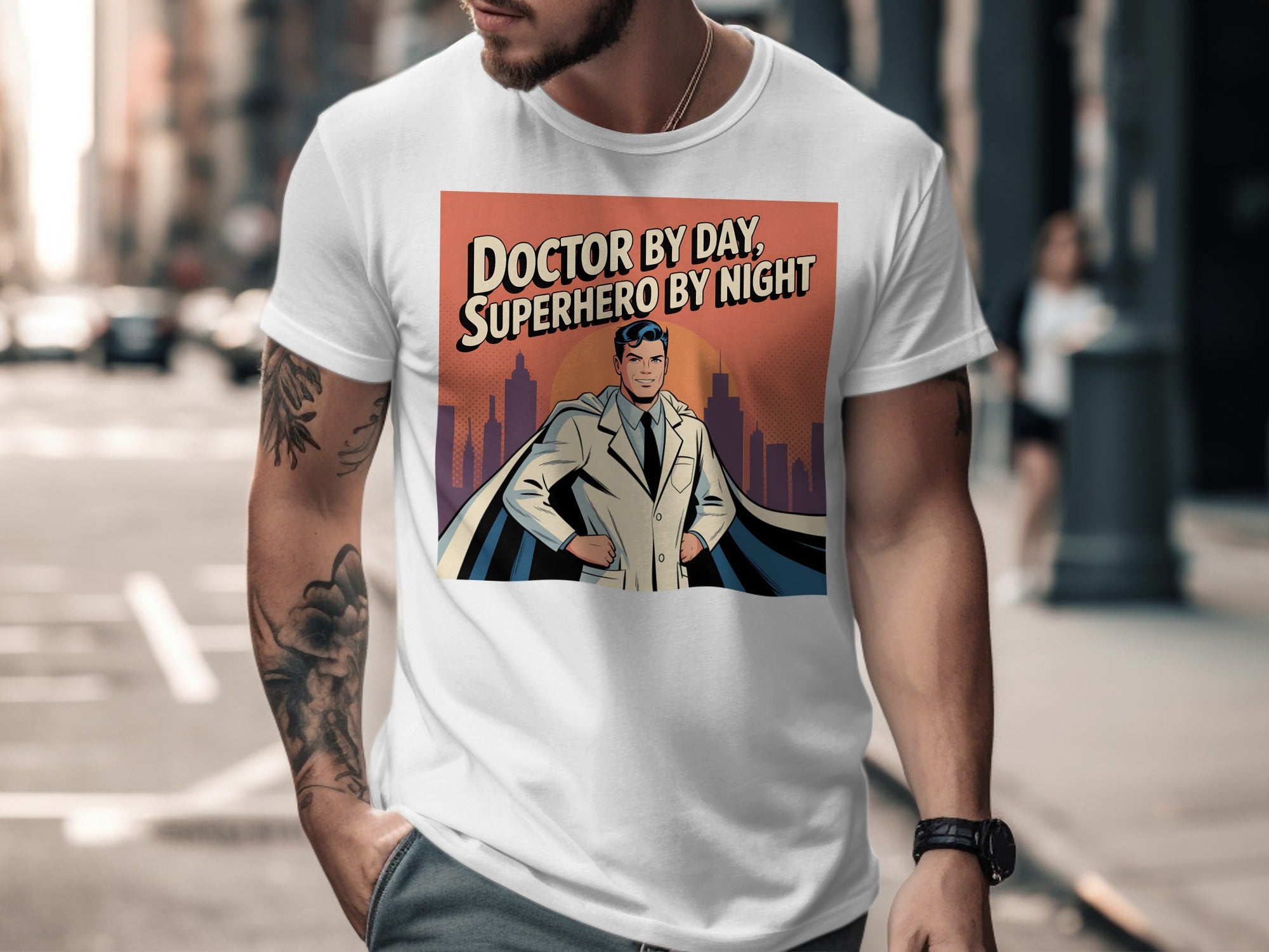 Doctor by Day Superhero by Night T-shirt product