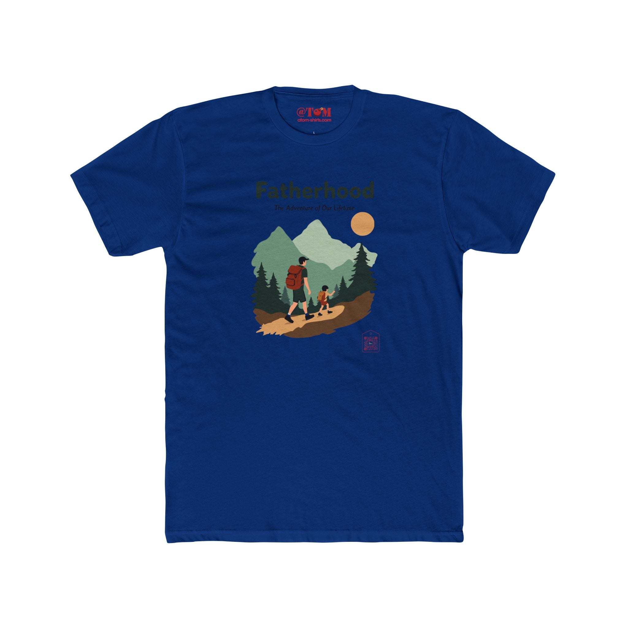Fatherhood Adventure T Shirt – Dad & Son Hiking Gift