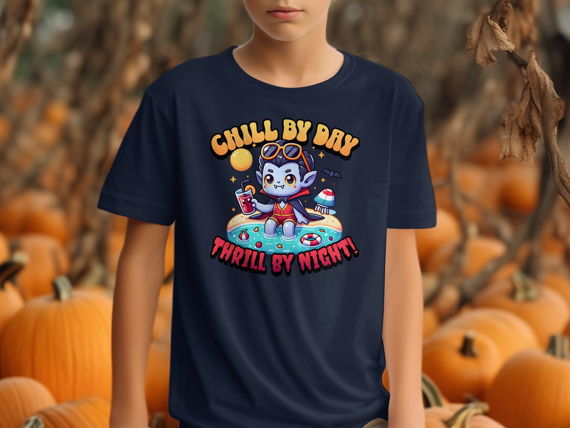 Chill By Day Thrill By Night Graphic Tee product