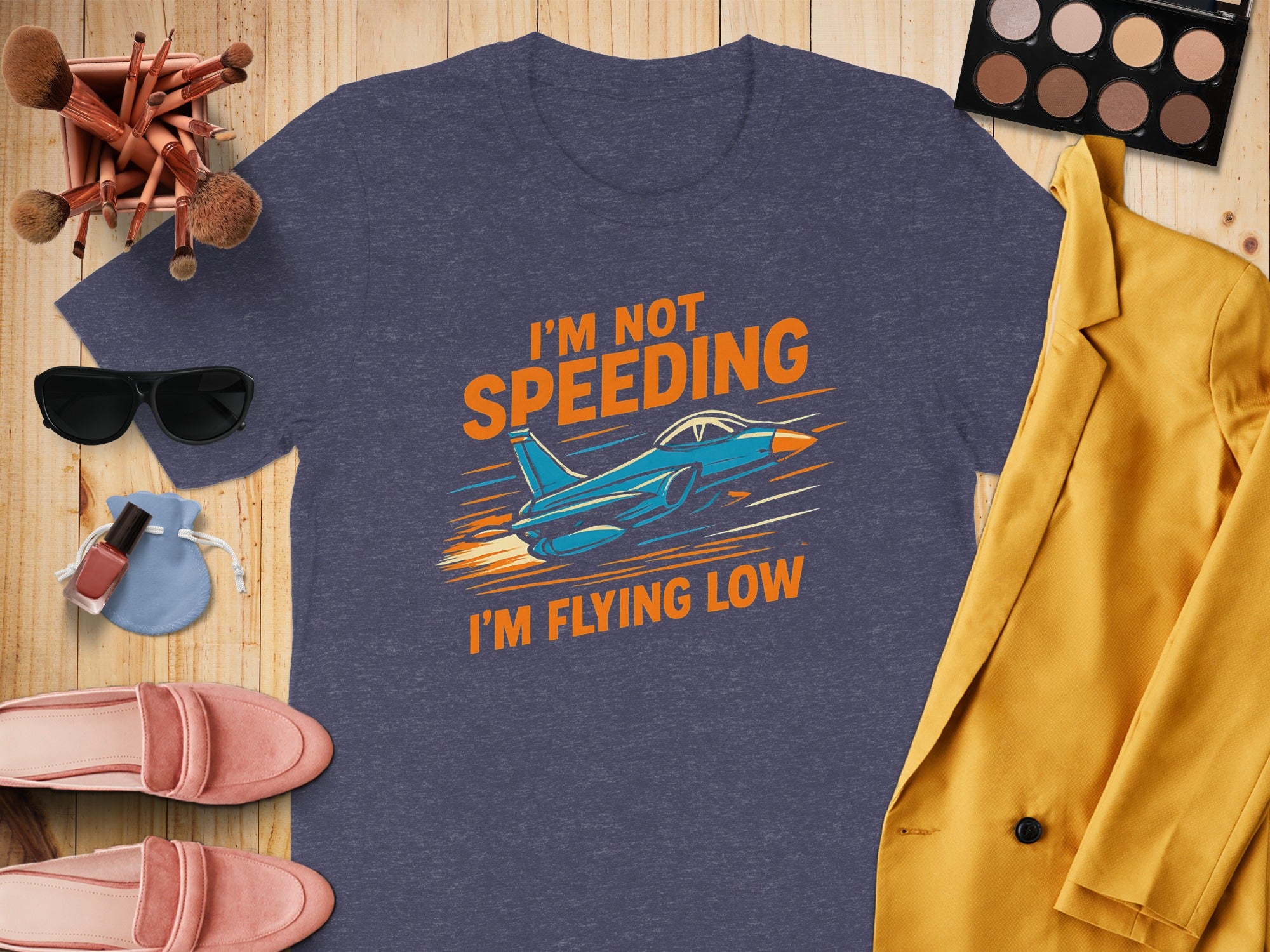 I'm Not Speeding I'm Flying Low Graphic T-Shirt product type