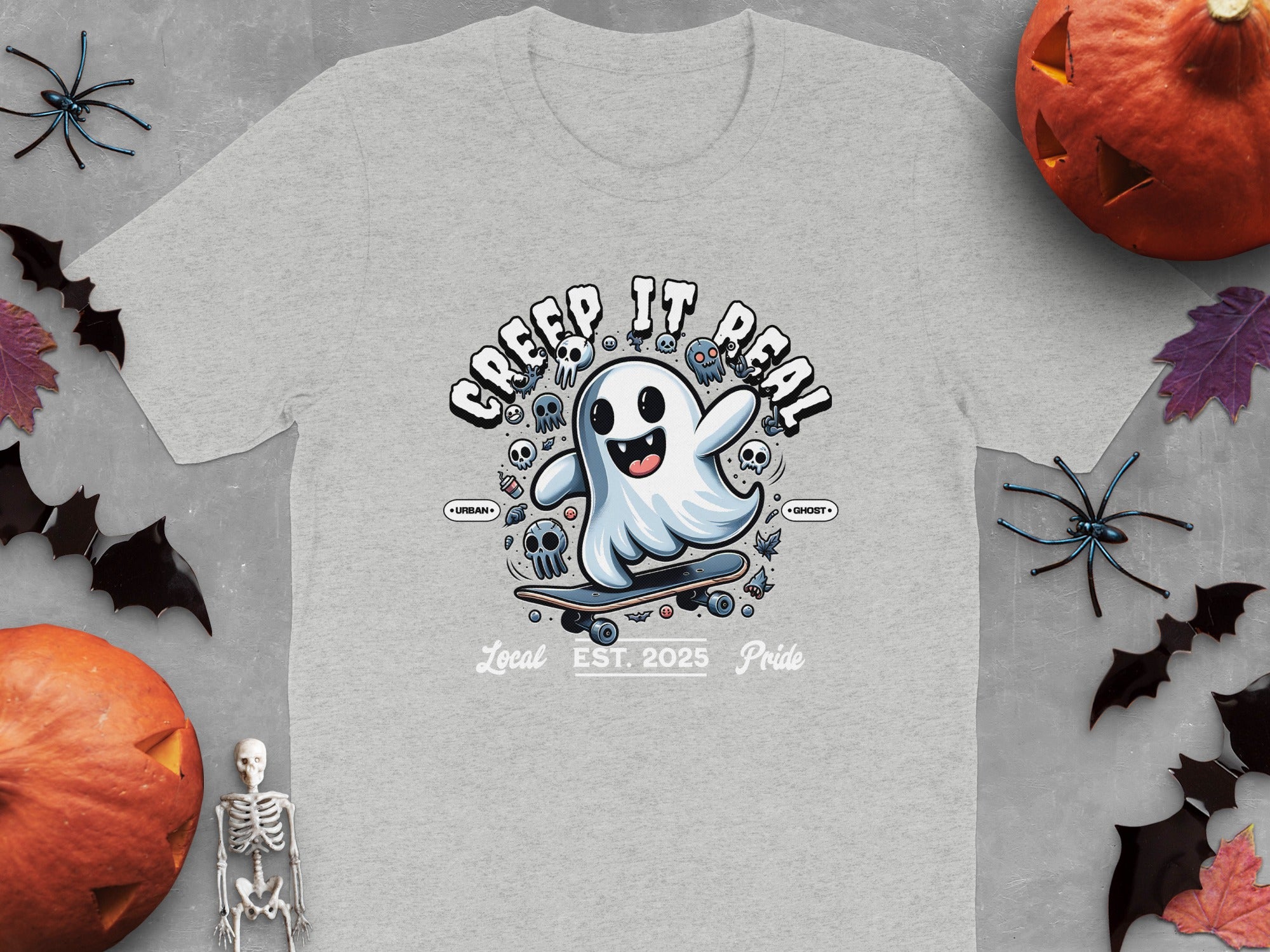 Creep It Real Funny Ghost Halloween Themed Shirt product