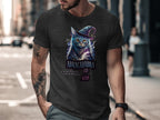 Abracadabra Cat Wizard Illustrated Graphic T-Shirt product