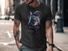 Abracadabra Cat Wizard Illustrated Graphic T-Shirt product