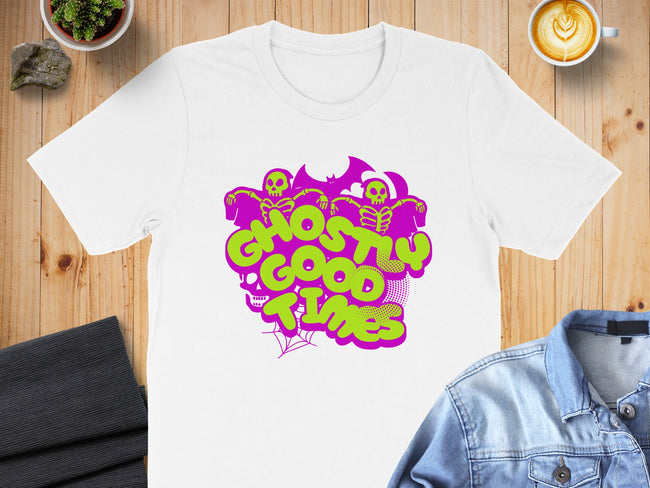 Ghostly Good Times Halloween T-Shirt product type