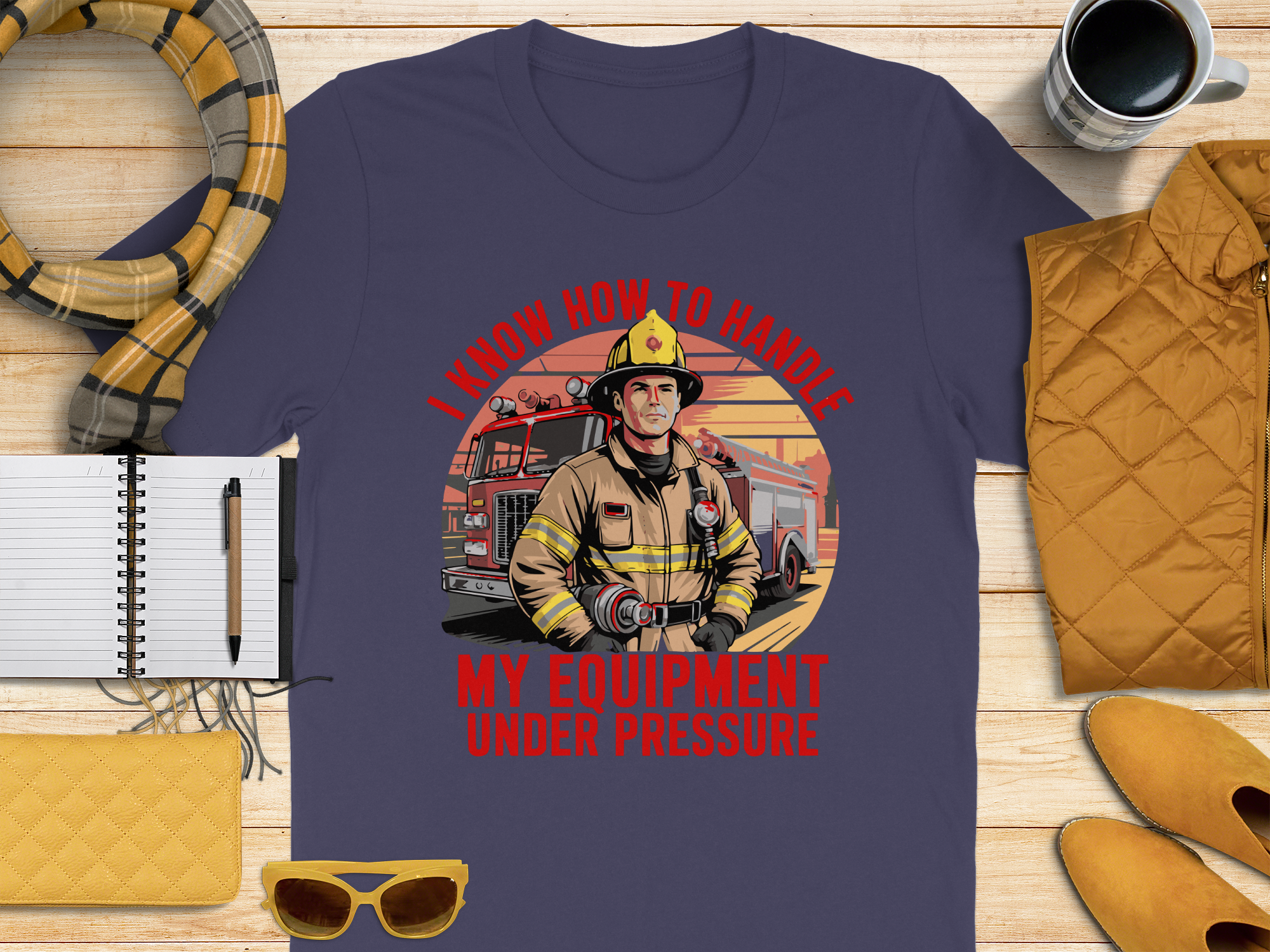 I Know How to Handle My Equipment T-shirt product type
