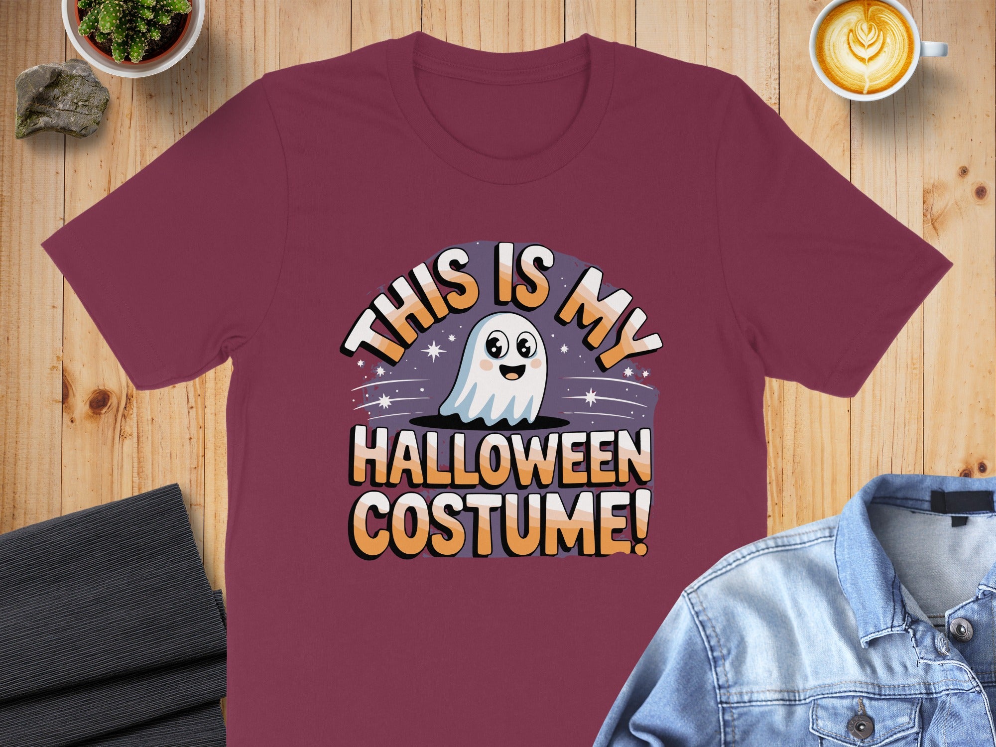 This Is My Halloween Costume Fun Graphic Tee product type