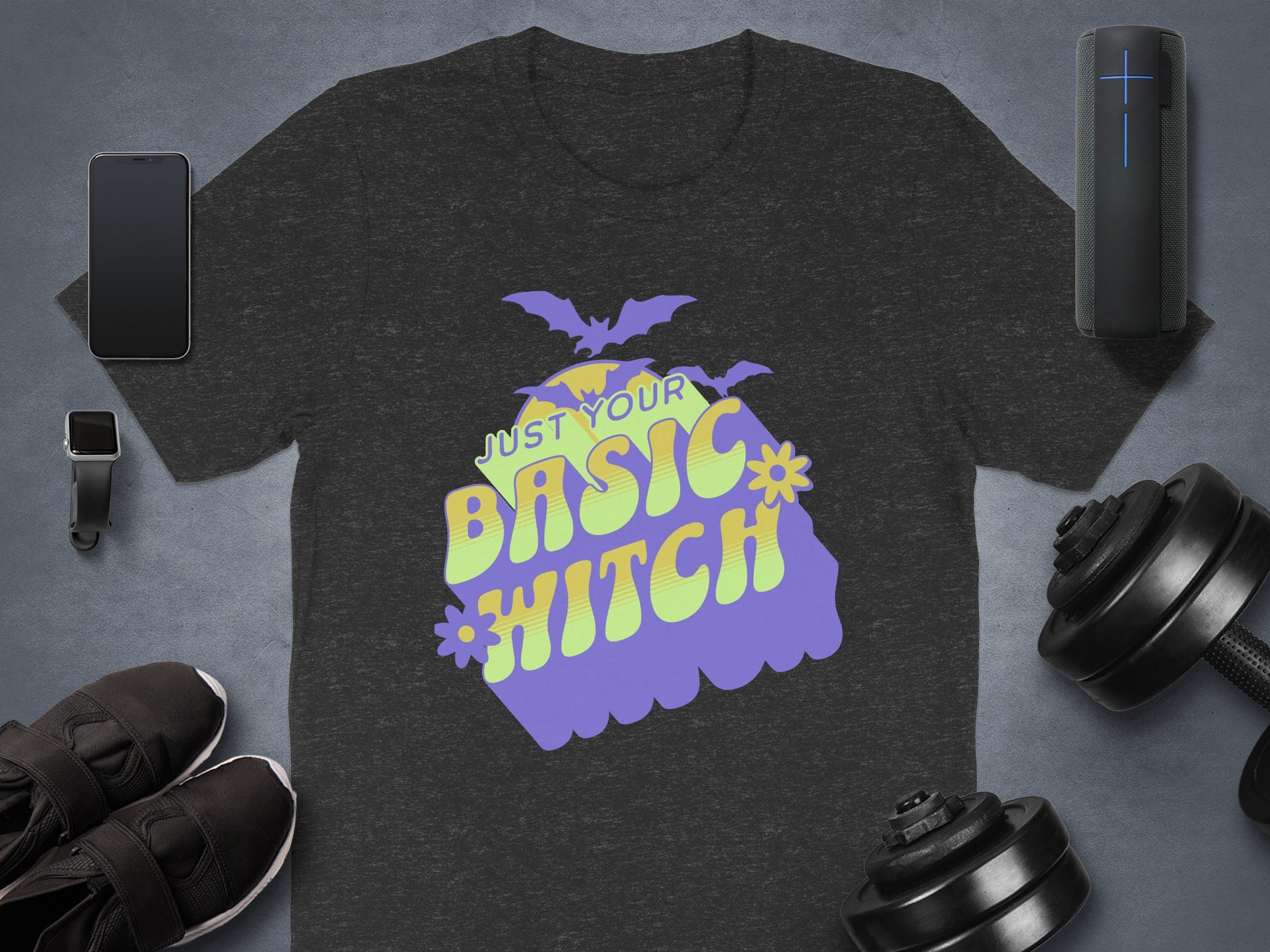 Just Your Basic Witch Graphic T-shirt product type
