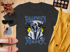 Halloween Reaper Graphic Print T-Shirt product type