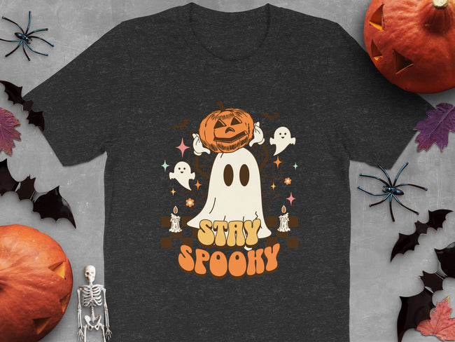 Stay Spooky Ghost and Pumpkins Halloween product type