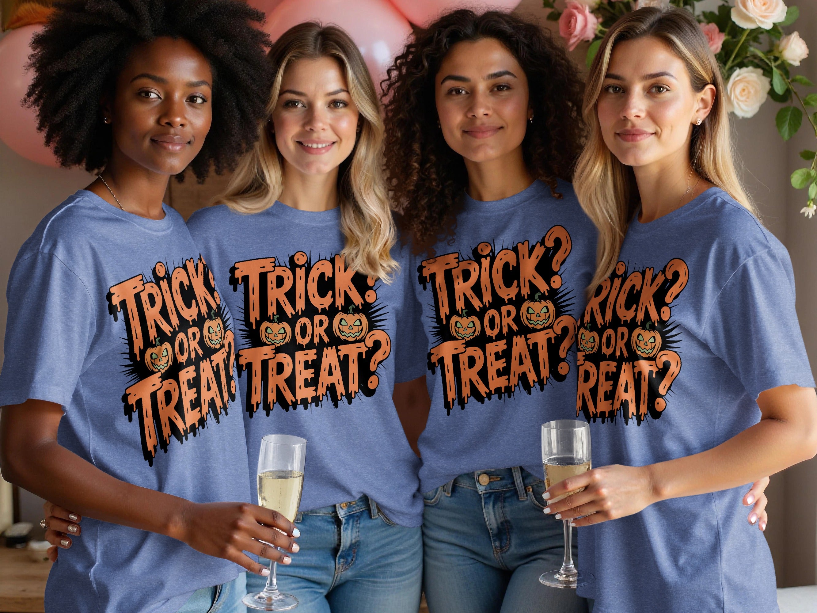 Fun Trick or Treat Themed Halloween T-Shirt product