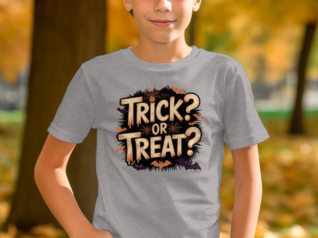 Trick? Or Treat? Youth T Shirt
