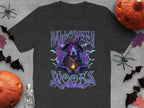Halloween Witch Dog Graphic Tee Shirt product type