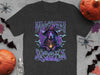 Halloween Witch Dog Graphic Tee Shirt product type