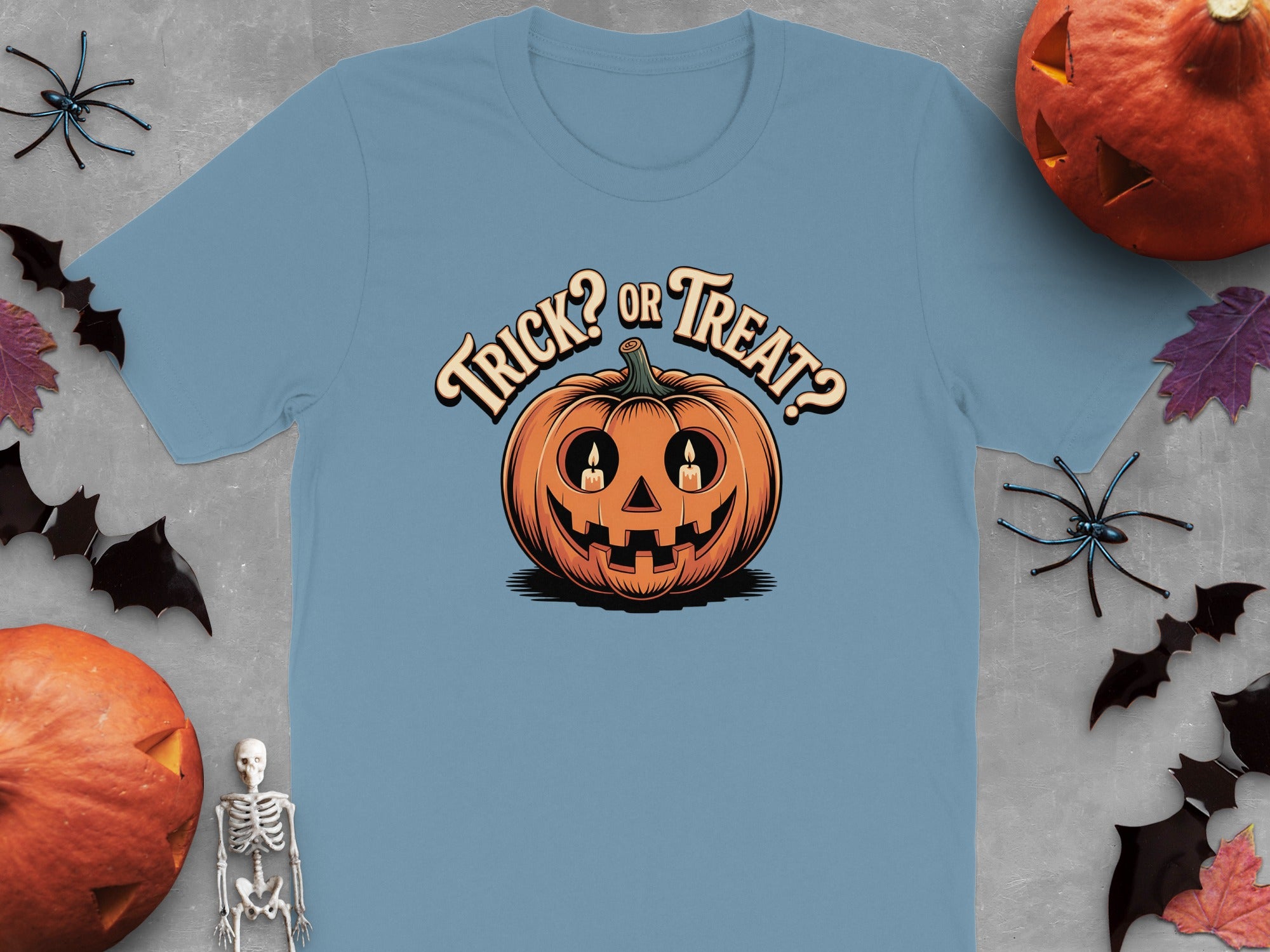 Trick or Treat Pumpkin Design T-Shirt product type